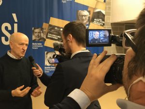 La manifestazione Quelli Del Sì